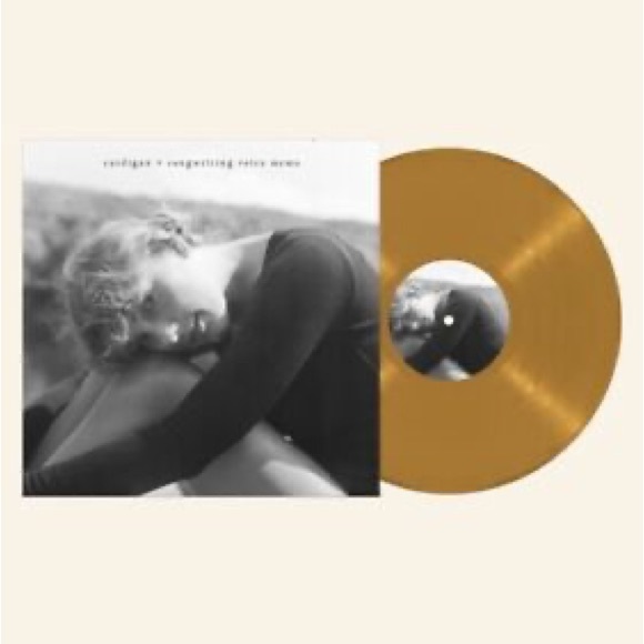 12” Taylor swift gold cardigan vinyl - Picture 1 of 2